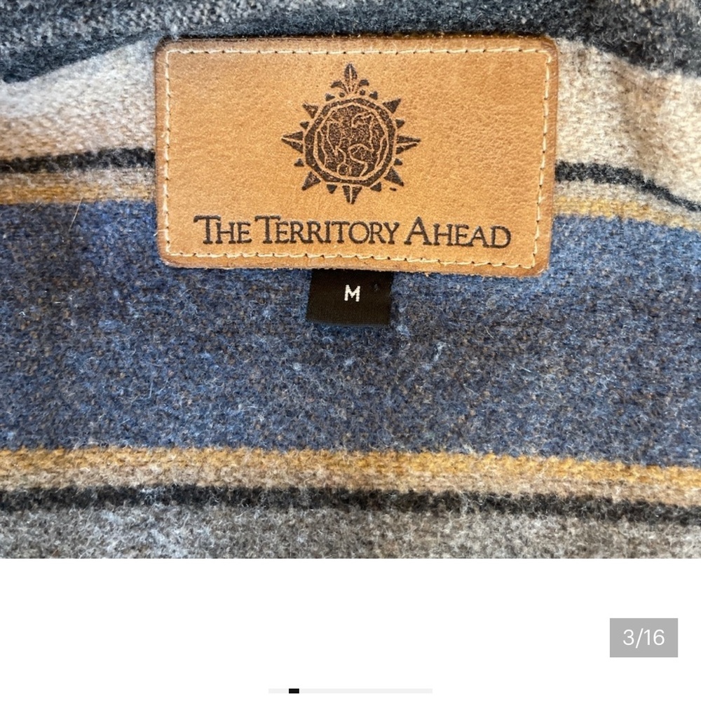 The Territory Ahead Brown Leather Bomber Jacket - Picture 5 of 13